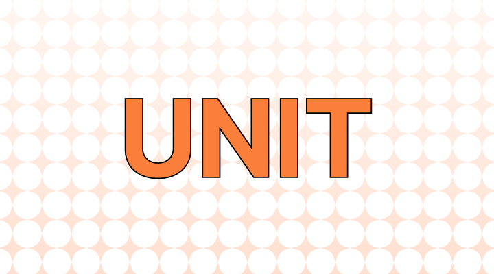 단위 영어로 (Unit, Measure, Scale, Metric, Dimension, Quantity, Parameter, Element 표현 차이)