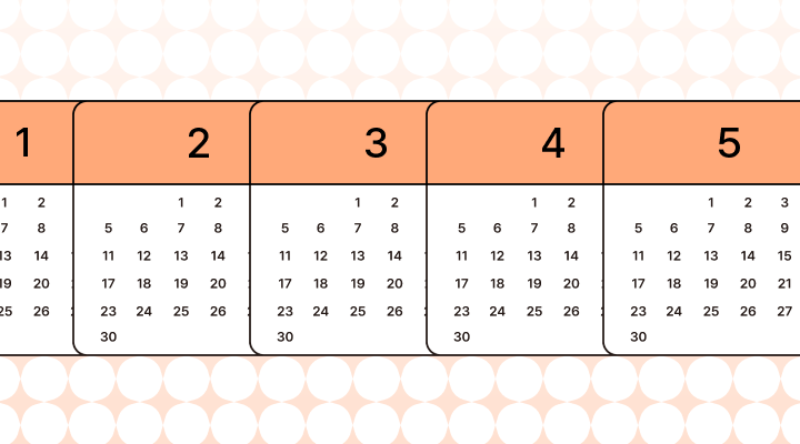음력 영어로 (Lunar Calendar, Lunar Month 차이와 뜻)