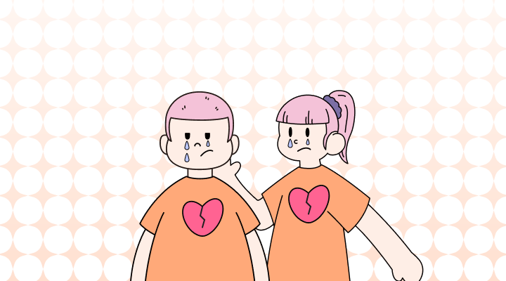 "헤어지자" 영어로 (Let's Break Up, We're Over, Be Through, I Think We Should See Other People, Let's Just Be Friends 차이와 뜻)