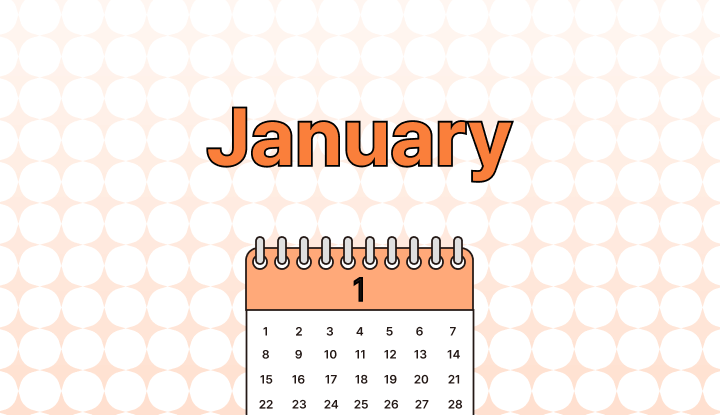 1월 영어로 (January, Jan., Jan, 01 차이와 뜻)