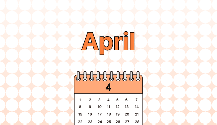 4월 영어로 (April, Apr., Apr, 04 차이와 뜻)