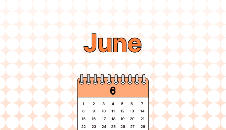 6월 영어로 (June, Jun, 06 차이와 뜻)